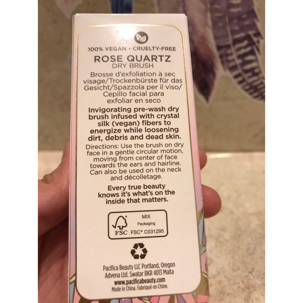 Pacifica Rose Quartz Pre-Wash Dry Brush - Picture 4 of 4